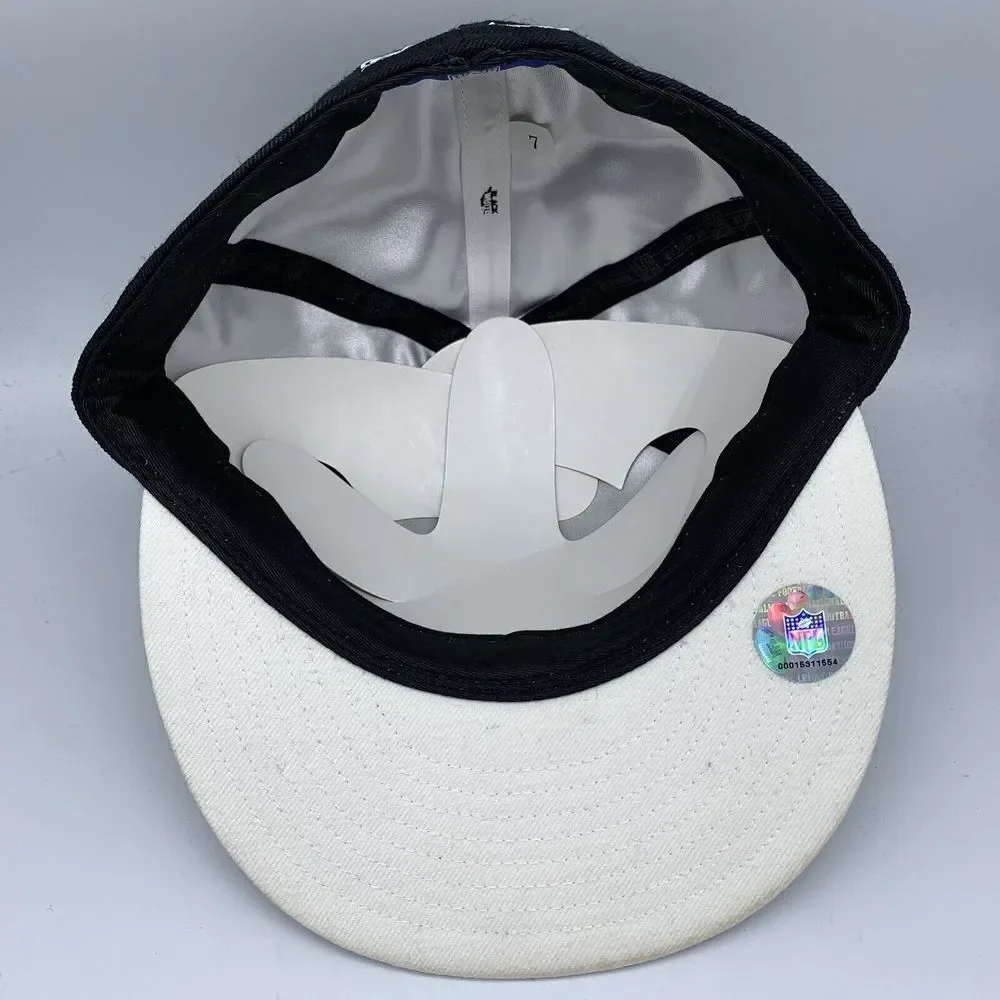 Vintage Los Angeles LA Rams Hat 6 7/8 Fitted‎ NFL Reebok Mens Cap